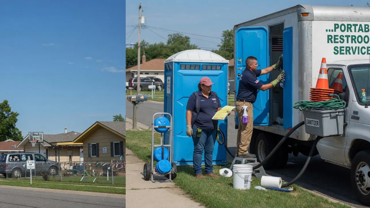 Portable Toilet Rental in Foster City, MI near me